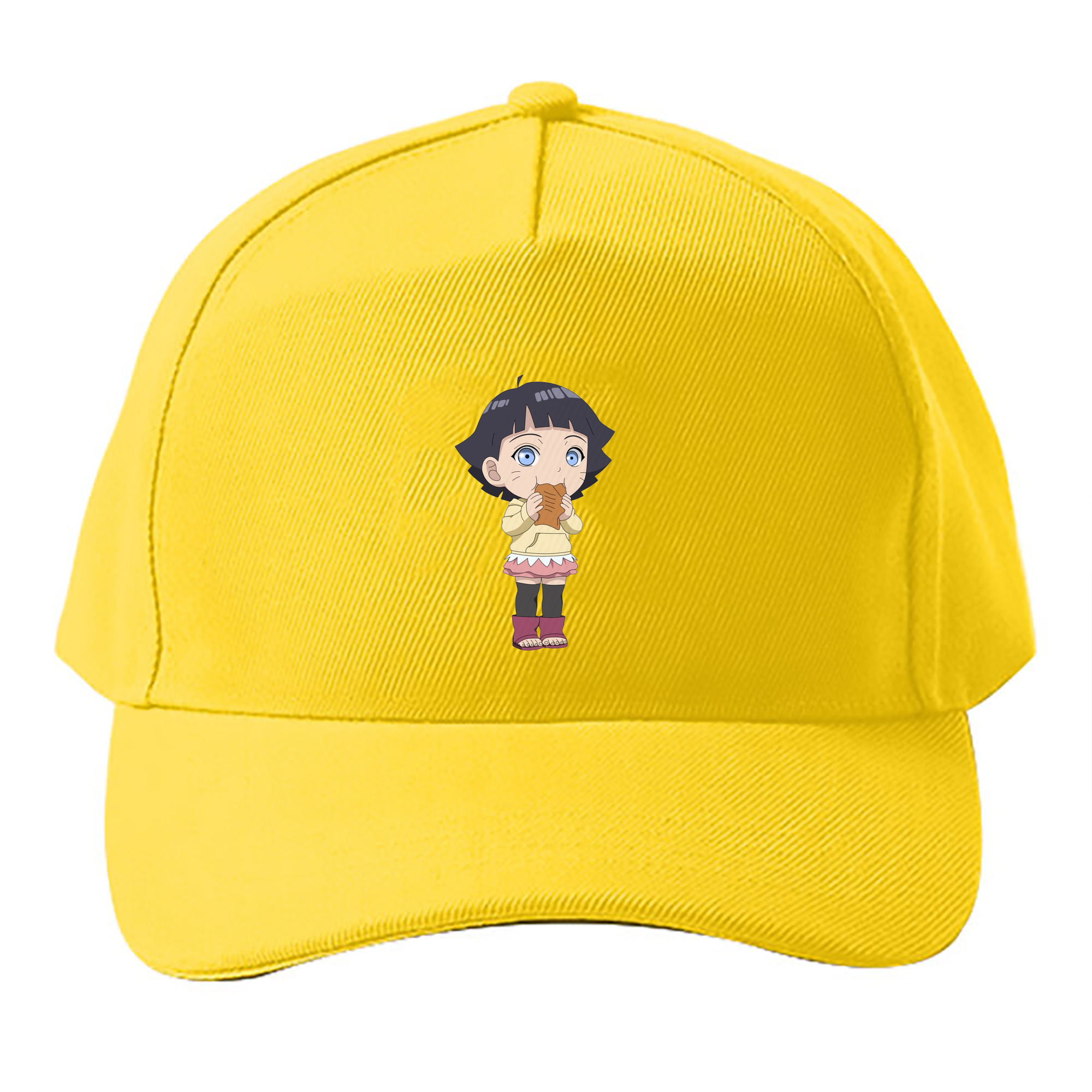 （画像用） NARUTO -ナルト- うずまき ヒマワリ Uzumaki Himawari ベースボールキャップ 綿100％ 男女兼用 帽子 スポーツ